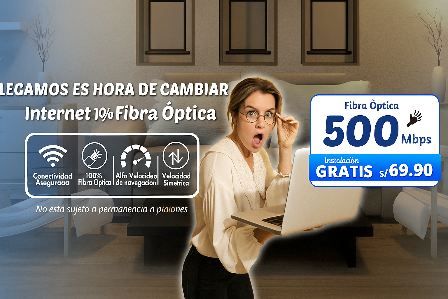Promoción de 500 Mbps